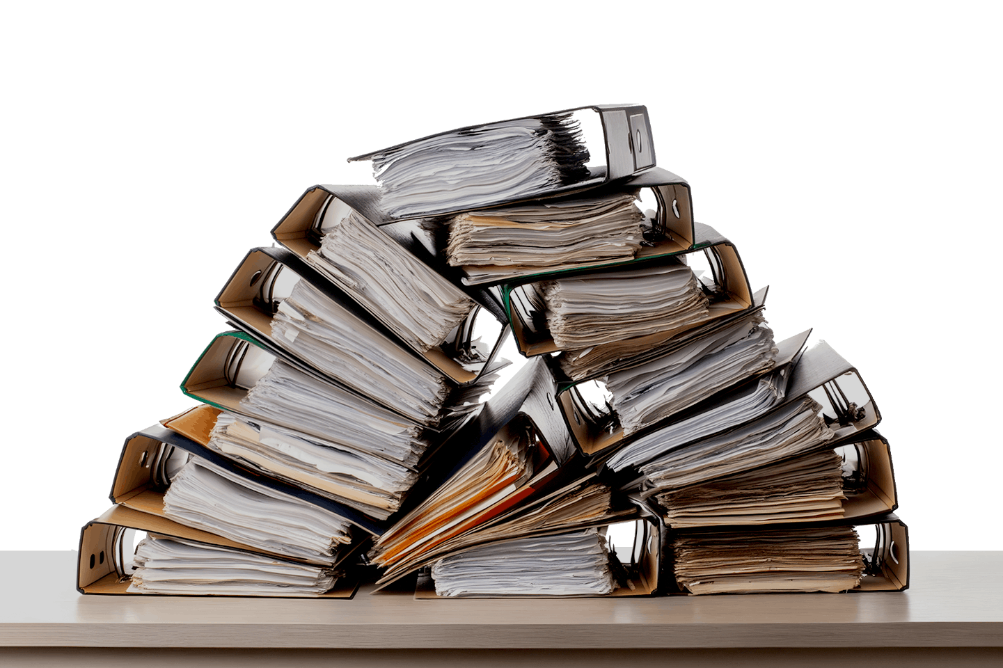Messy binders